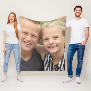 Create Your Own Photo Fleece Blanket