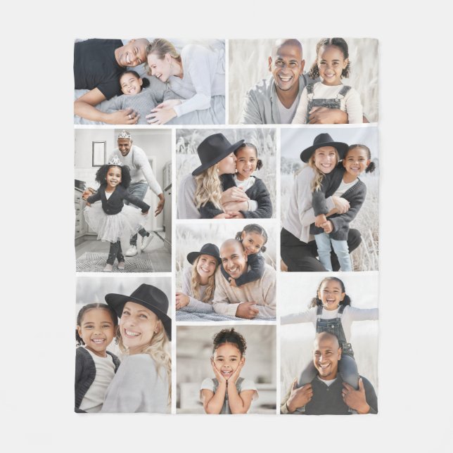 Create Your Own Photo Fleece Blanket (Front)