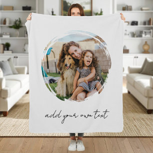 Create Your Own Photo Fleece Blanket