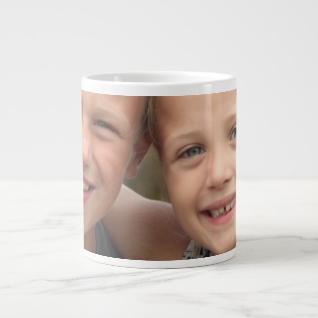 Create Your Own Photo Giant Coffee Mug (Front)