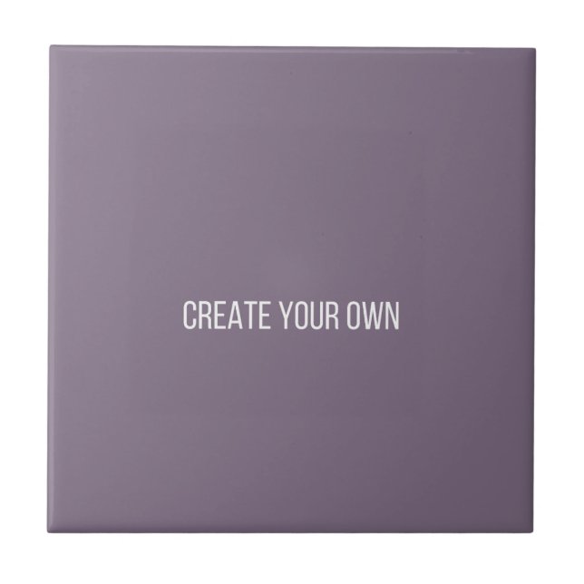 Create your own Photo gifts Ceramic Tile (Front)