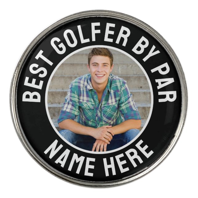 Create your Own Photo Golf Ball Marker (Front)