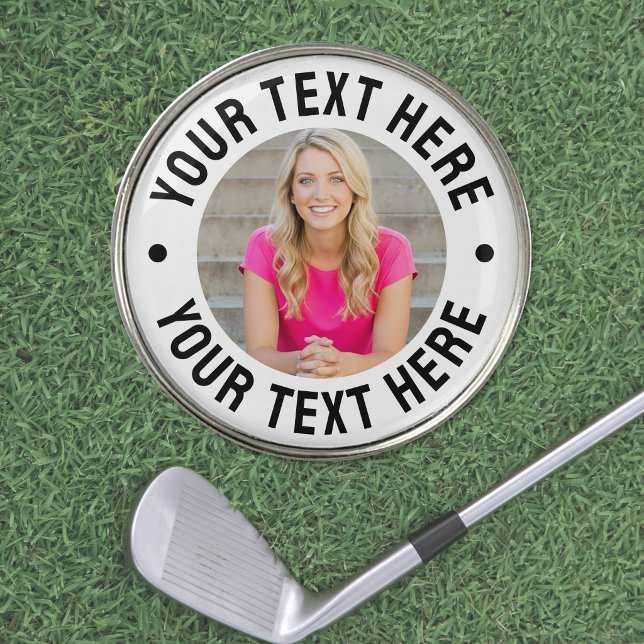 Create your Own Photo Golf Ball Marker (Create your Own Photo Golf Ball Marker )