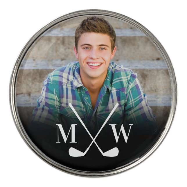 Create your Own Photo Golf Ball Marker (Front)