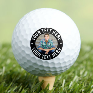 Create your Own Photo Golf Balls