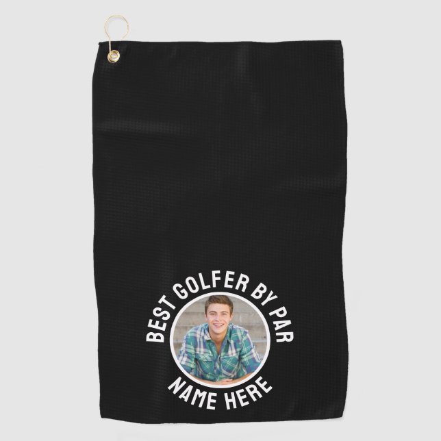 Create your Own Photo Golf Towel (Front)