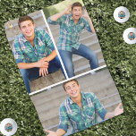 Create your Own Photo Golf Towel<br><div class="desc">Personalized Photo Golf Towel. This custom golf towel lets you feature three different photos on one side, arranged in a clean, modern layout. You can showcase family moments, pets, golf snapshots, or any mix of favorites to create a unique and personal design. The simple three-photo setup keeps things stylish while...</div>