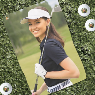 Create your Own Photo Golf Towel
