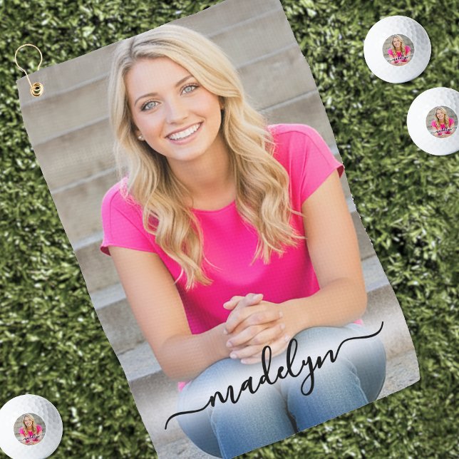 Create Your Own Photo Golf Towel (Create Your Own Photo Golf Towel)