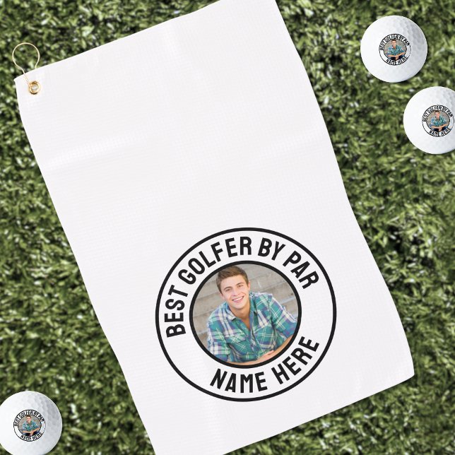 Create your Own Photo Golf Towel (Create your Own Photo Golf Balls)