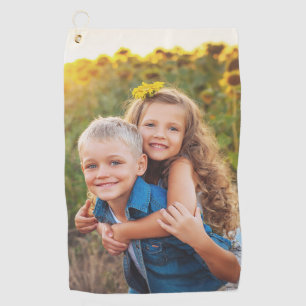 Create your Own Photo Golf Towel
