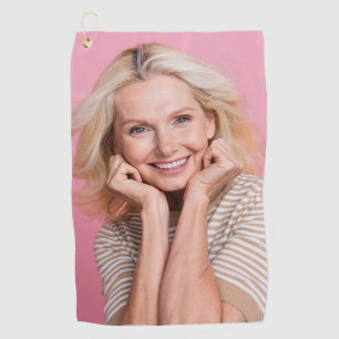 Create your Own Photo Golf Towel