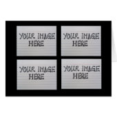 Create Your Own Photo Greeting Card (Front Horizontal)