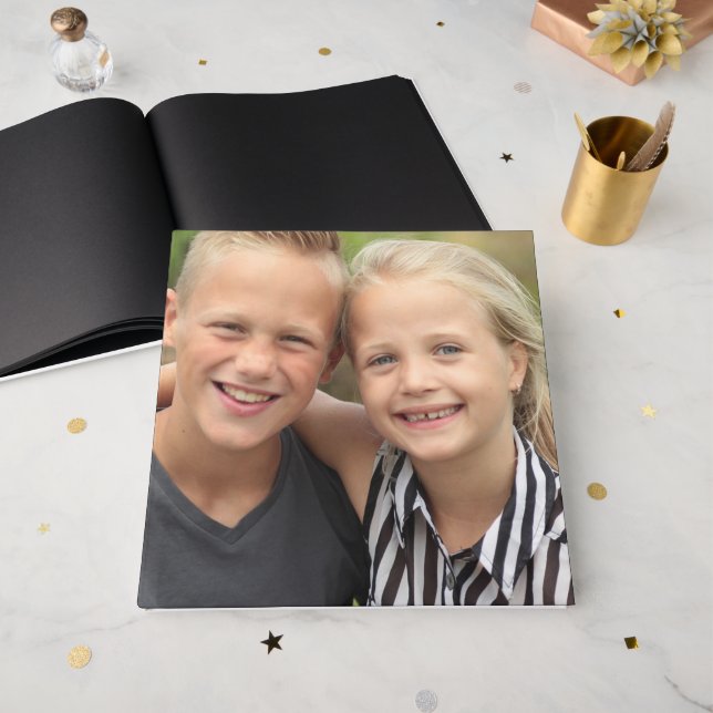 Create Your Own Photo  Guest Book (Front Open)