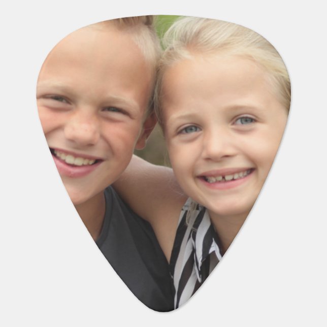 Create Your Own Photo Guitar Pick (Front)