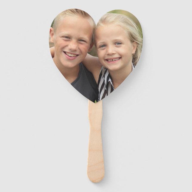 Create Your Own Photo Hand Fan (Front)