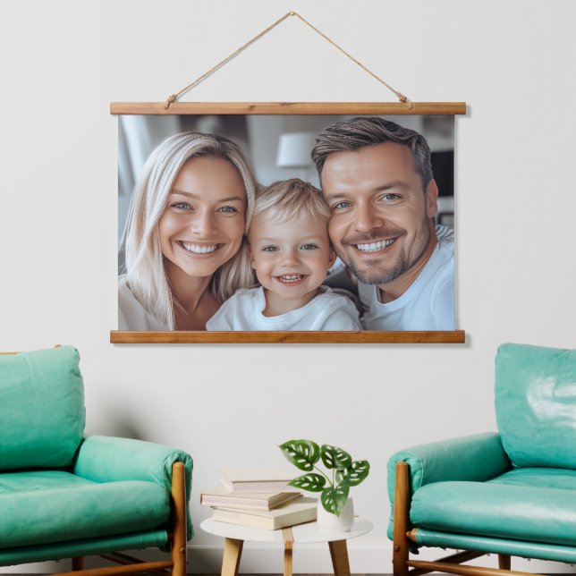 Create Your Own Photo Hanging Tapestry (Living Room)