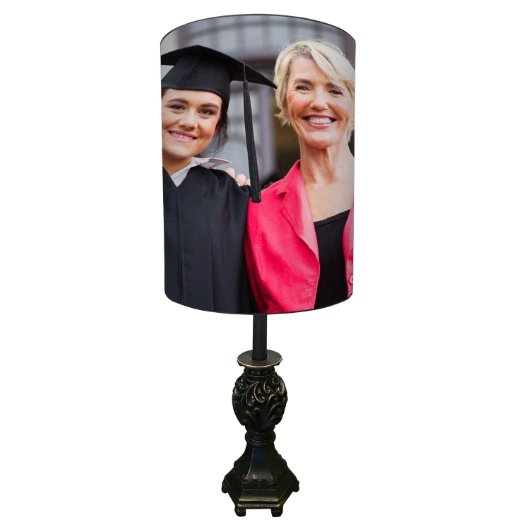 Create Your Own Photo Hanji Lamp (8 inch shade) (Front Right)