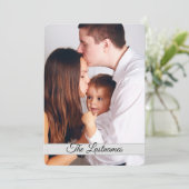 Create Your Own Photo Image Flat Card (Standing Front)