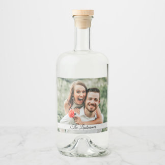 Create Your Own Photo Image Liquor Bottle Label