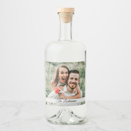 Create Your Own Photo Image Liquor Bottle Label