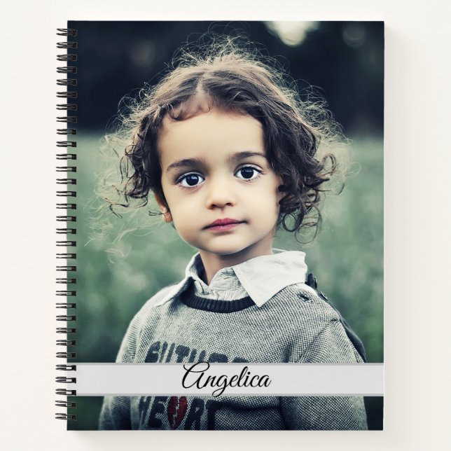 Create your Own Photo Image Notebook (Front)