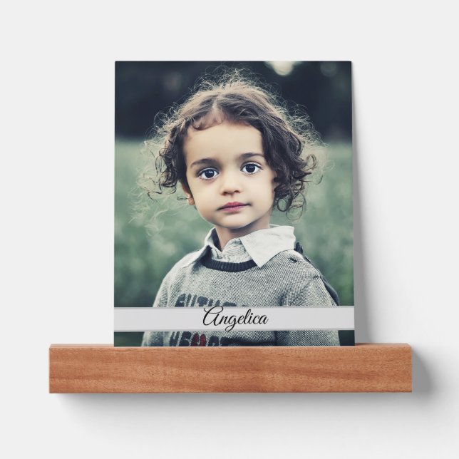 Create Your Own Photo Image Picture Ledge (Front)