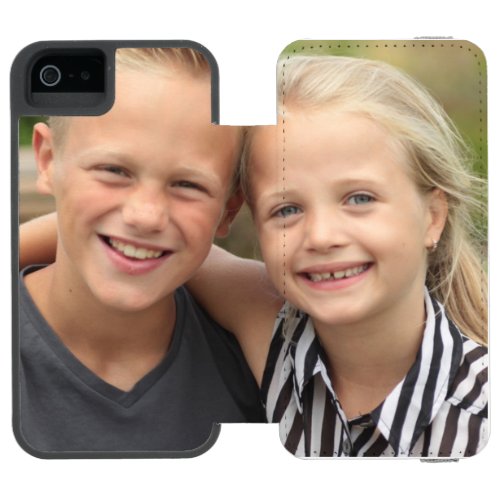 Create Your Own Photo iPhone SE55s Wallet Case