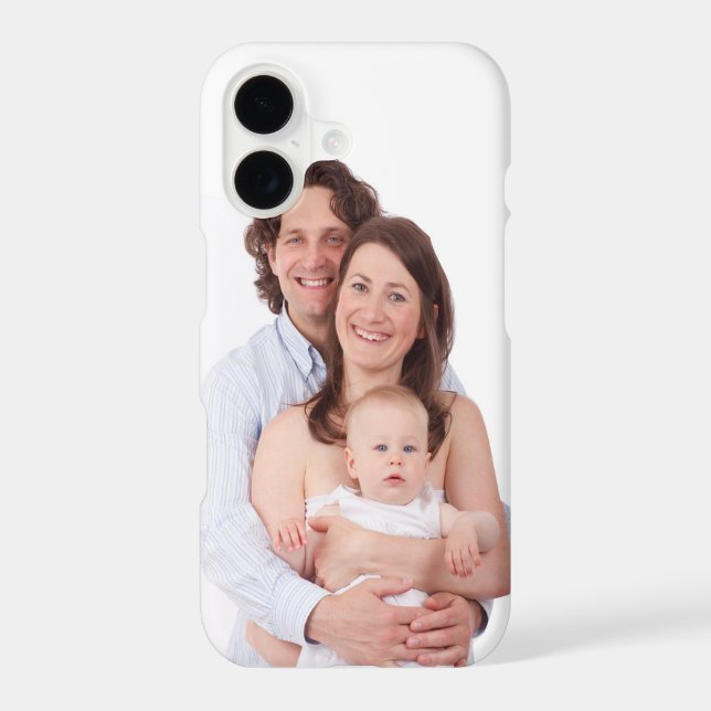 Create Your Own Photo  Iphone Case (Back)