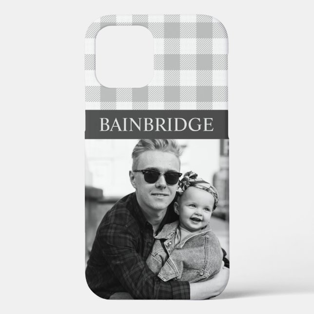 CREATE YOUR OWN  PHOTO IPHONE CASE WITH NAME (Back)