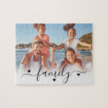 Create your Own Photo Jigsaw Puzzle<br><div class="desc">Personalized Photo Puzzle. This custom puzzle features your own photo printed on the front in a clean, centered layout. Whether it’s a favorite family moment, a funny picture of a friend, a cute pet photo for a dog dad or cat mom, or a snapshot of someone special, this puzzle turns...</div>