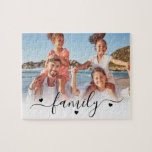 Create your Own Photo Jigsaw Puzzle<br><div class="desc">Personalized Photo Puzzle. This custom puzzle features your own photo printed on the front in a clean, centered layout. Whether it’s a favorite family moment, a funny picture of a friend, a cute pet photo for a dog dad or cat mom, or a snapshot of someone special, this puzzle turns...</div>