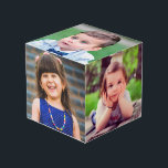 Create Your Own Photo Keepsake Cube<br><div class="desc">Create Your Own Photo Keepsake cube for yourself or as a gift to family or friends. Add any five selfie or square photos in place of the template images to make a fun photo cube.</div>