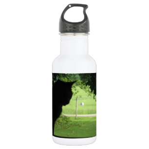 Create Your Own Photo Keepsake-The World Outside Stainless Steel Water Bottle