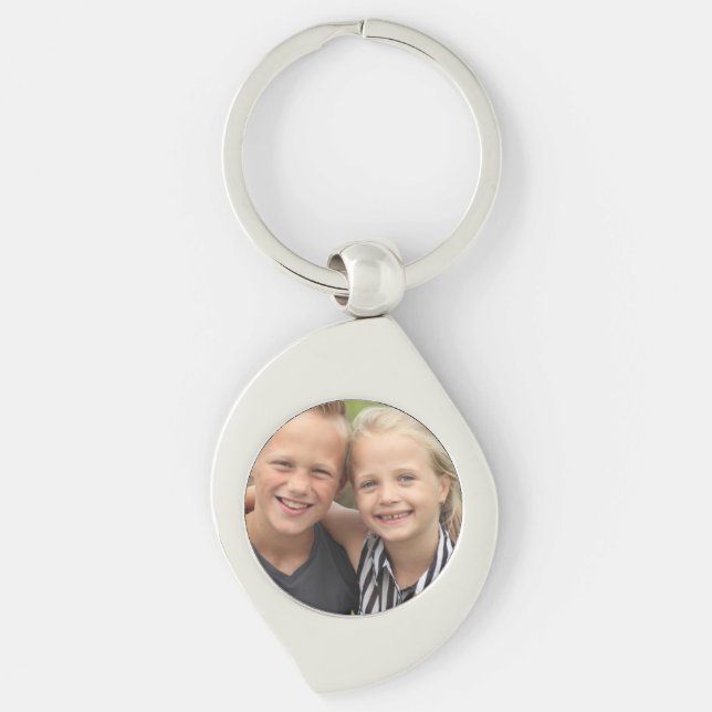 Create Your Own Photo Keychain (Front)