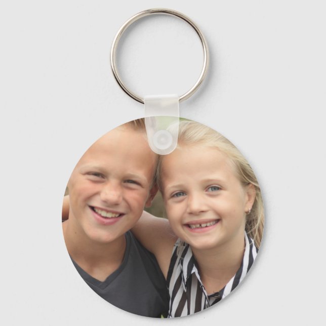 Create Your Own Photo Keychain (Front)