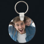 Create Your Own Photo Keychain<br><div class="desc">Looking for the perfect gift to show appreciation to your dad? Look no further than this "Best Dad Ever" keychain,  which features a distressed white wood background to give it a unique rustic charm. This keychain serves as a thoughtful way to acknowledge and recognize the best dad ever.</div>