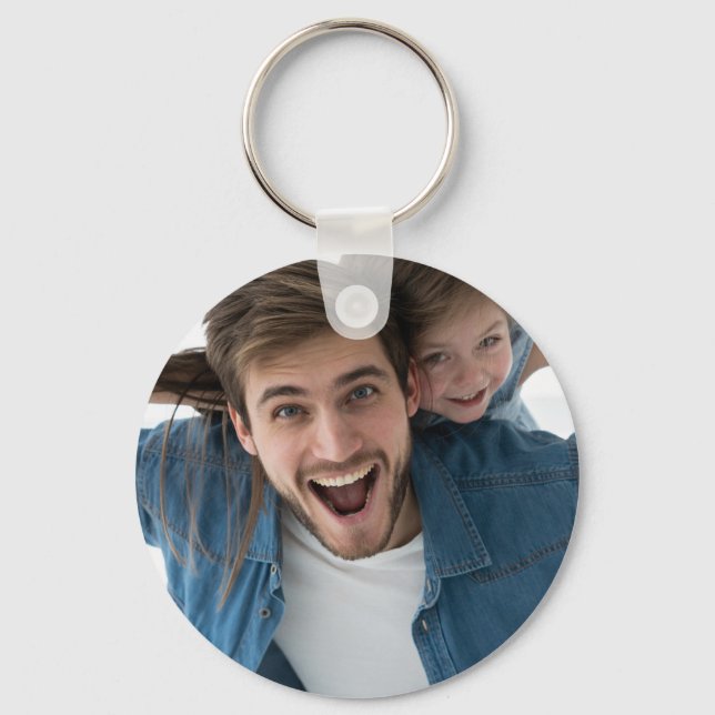 Create Your Own Photo Keychain (Front)