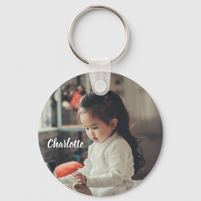 Create Your Own Photo Keychain (Front)