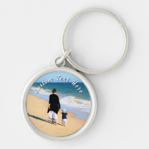 Create Your Own Photo Keychains Gift Custom Text