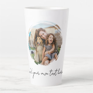Create Your Own Photo Latte Mug
