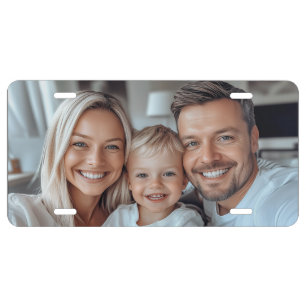 Create Your Own Photo License Plate