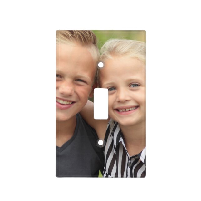 Create Your Own Photo Light Switch Cover (Front)