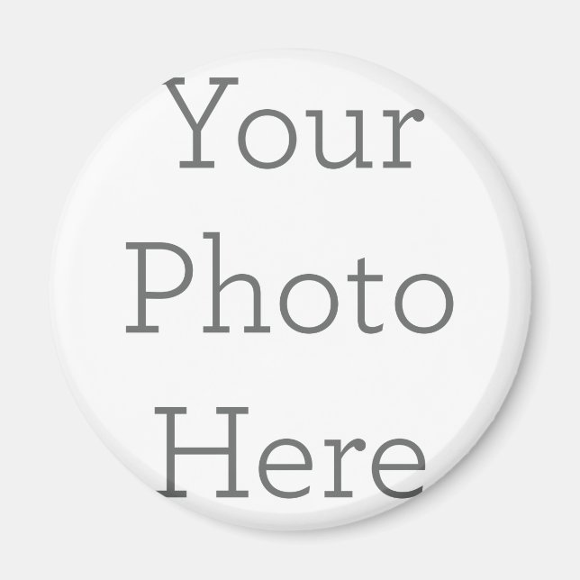 Standard, 2¼ Inch Circle Magnet (Front)