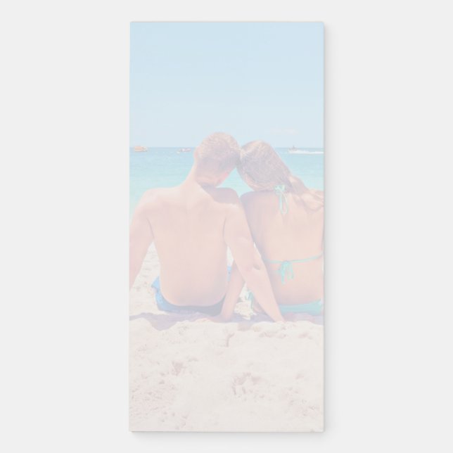 Create Your Own Photo Magnetic Notepad Gift (Front)