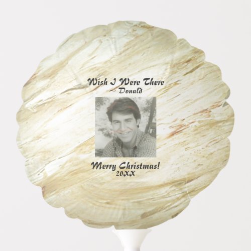 Create Your Own Photo Marble Faux Finish Balloon