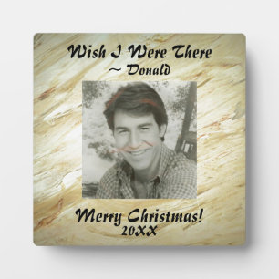 Create Your Own Photo Marble Faux Finish Plaque