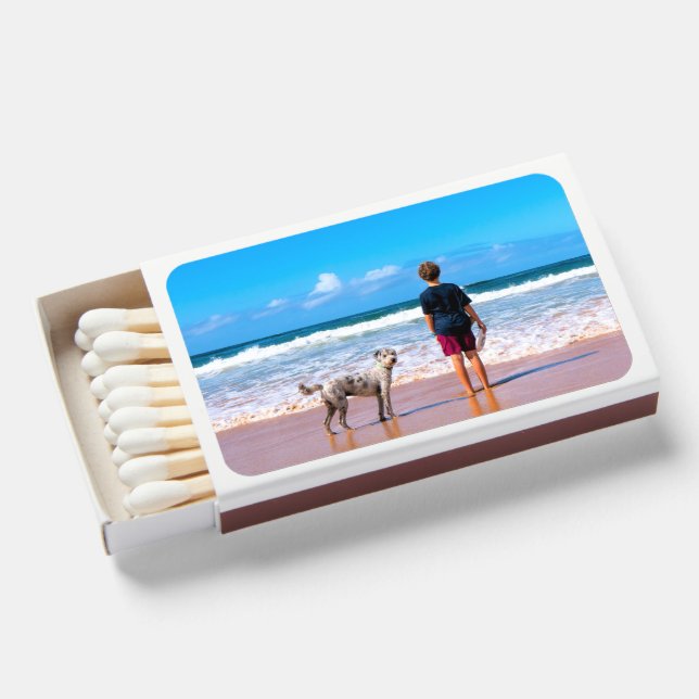 Create Your Own Photo Matchboxes Personalized (Front Open)