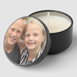 Create Your Own Photo Mini Candle Favors