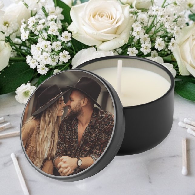 Create Your Own Photo Mini Candle Favors (Create Your Own Photo Mini Candle Favors)